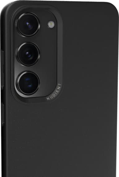 Nudient Thin Samsung Galaxy S23 deksel (blekksort)