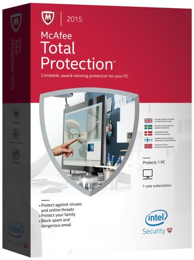 McAfee Total Protection 2015 (1 PC)