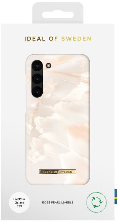 iDeal of Sweden Samsung Galaxy S23 deksel (rose pearl marble)