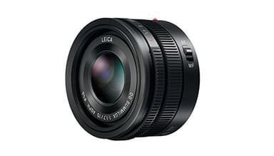 Panasonic 15mm Leica f/1.7 Sort
