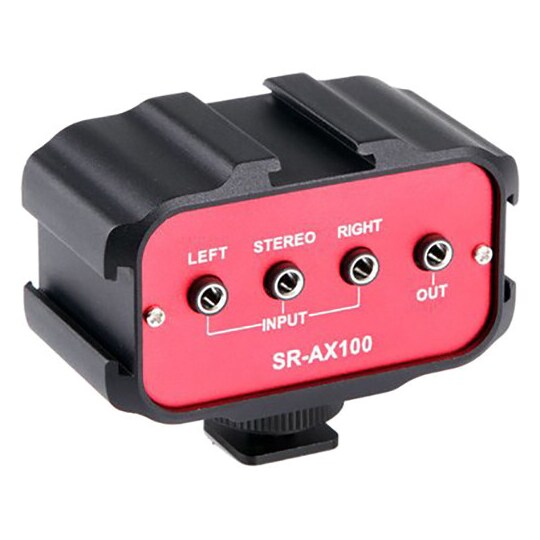 Saramonic SR-AX100 2-channel audio inn