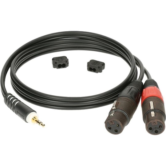 Klotz Y-kabel Stereo Minijack - XLR Hunn