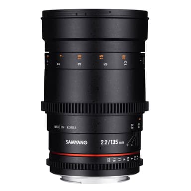 Samyang 135mm T2.2 VDSLR Canon M