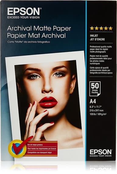 Epson A4 Archival Matte Papir