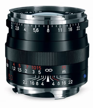 Zeiss Planar T* 50mm f/2 ZM Sort