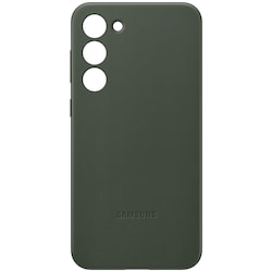 Samsung Galaxy S23 Leather deksel (grønn)