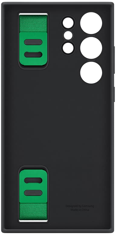 Samsung Galaxy S23 Ultra Silicone Grip deksel (sort)