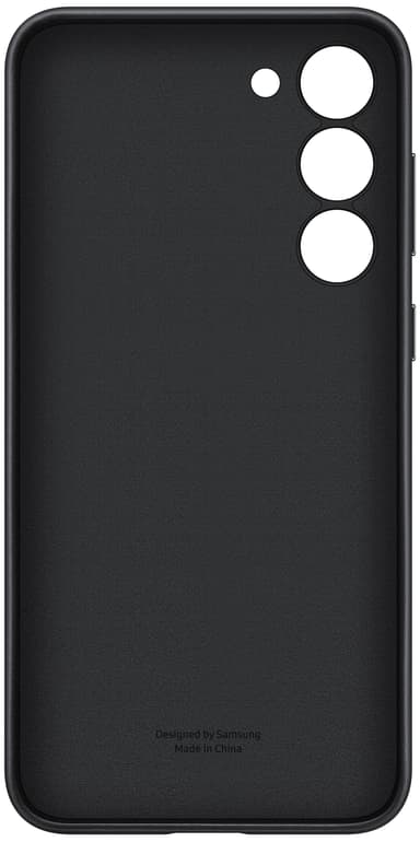 Samsung Galaxy S23 Leather deksel (sort)