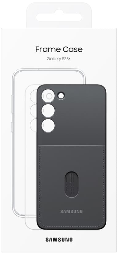 Samsung Galaxy S23+ Frame deksel (sort)