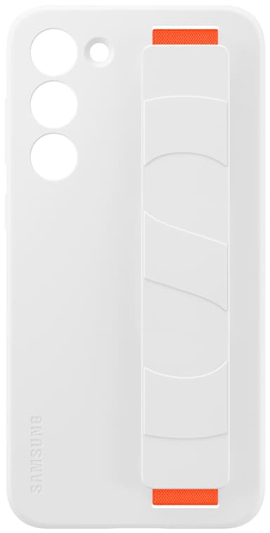 Samsung Galaxy S23 Silicone Grip deksel (hvit)