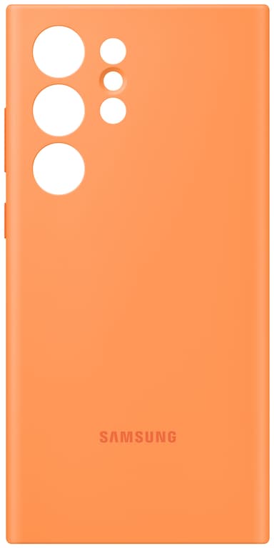 Samsung Galaxy S23 Ultra Silicone deksel (oransje)