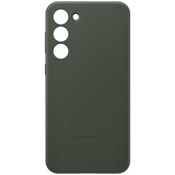 Samsung Galaxy S23+ Leather deksel (grønn)