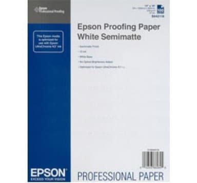 Epson A3 Proofing Paper White Semimatte