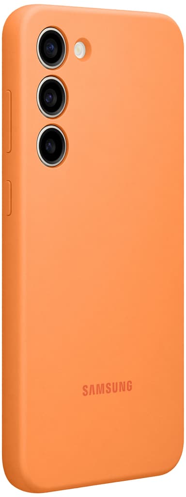 Samsung Galaxy S23+ Silicone deksel (oransje)
