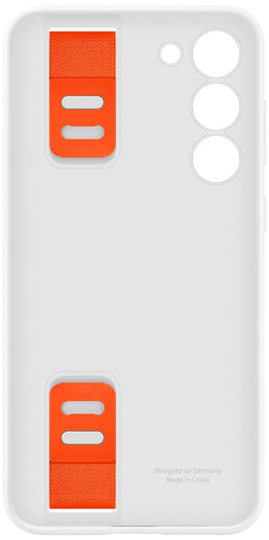 Samsung Galaxy S23+ Silicone Grip deksel (hvit)