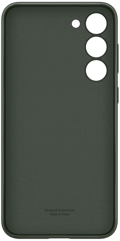Samsung Galaxy S23+ Leather deksel (grønn)