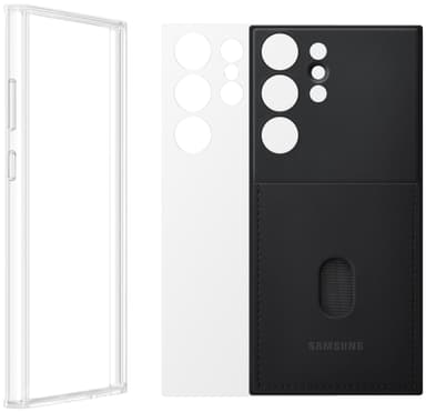 Samsung Galaxy S23 Ultra Frame deksel (sort)