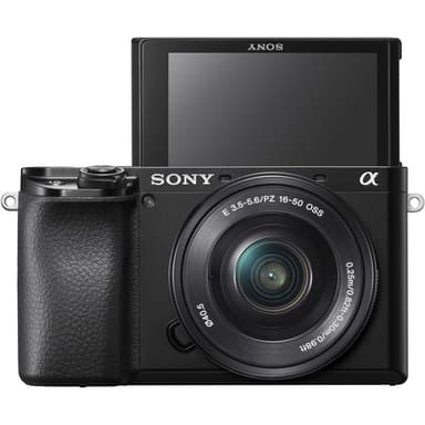 Sony A6100 Kit med 16-50mm og 55-210