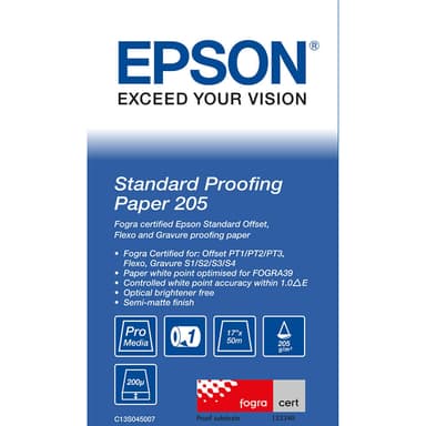 Epson 17 Standard Proofing Paper 205g,