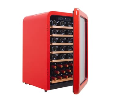 Cavecool Retro Apatite - 49 flasker - 1 kjølesone - Rød