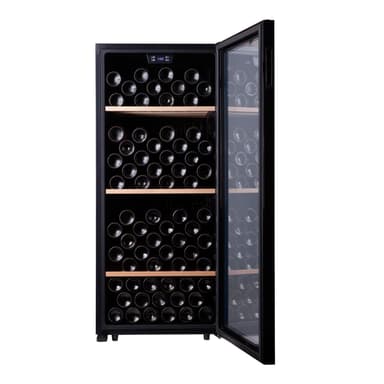 Cavecool Chill Sapphire - 122 flasker - 1 sone - Svart