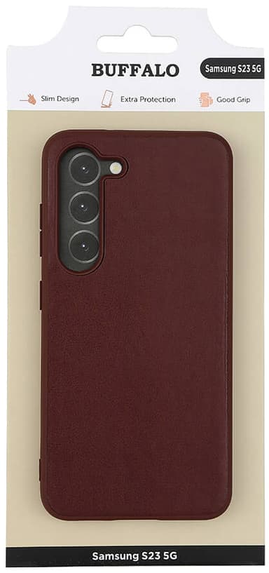 Buffalo Samsung Galaxy S23 bakdeksel (brun)