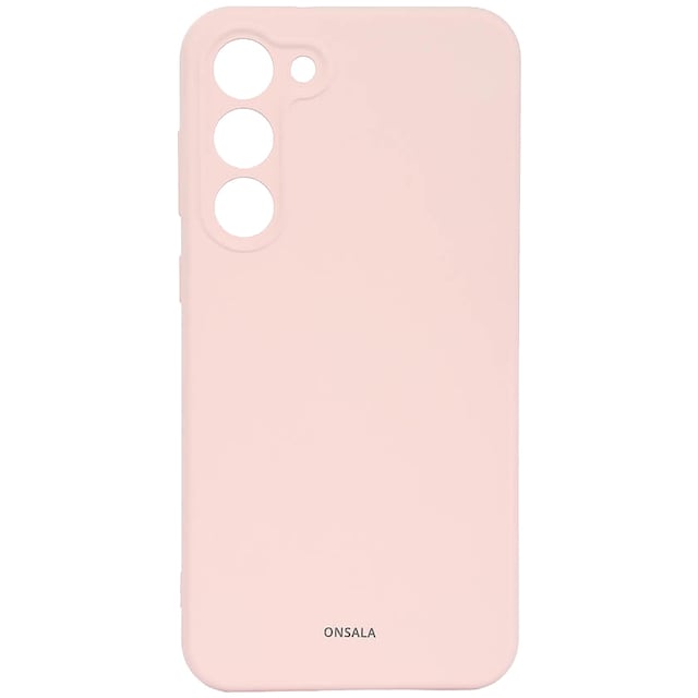 Onsala Samsung Galaxy S23+ Silicone deksel (rosa)