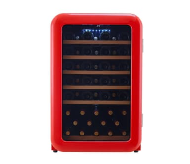 Cavecool Retro Apatite - 49 flasker - 1 kjølesone - Rød
