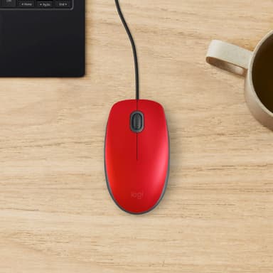 Logitech M110 Silent kablet mus (rød)