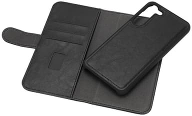 Gear Samsung Galaxy S23+ 2i1 lommebokdeksel (sort)