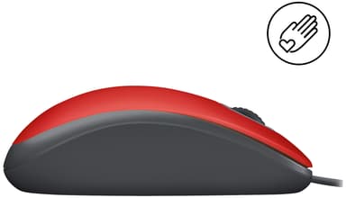 Logitech M110 Silent kablet mus (rød)
