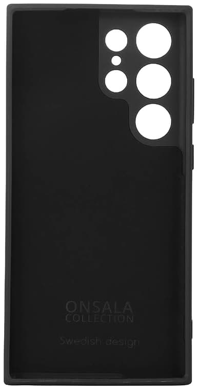 Onsala Samsung Galaxy S23 Ultra Silicone deksel (sort)