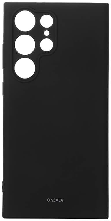 Onsala Samsung Galaxy S23 Ultra Silicone deksel (sort)