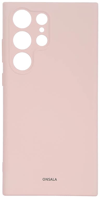 Onsala Samsung Galaxy S23 Ultra Silicone deksel (rosa)