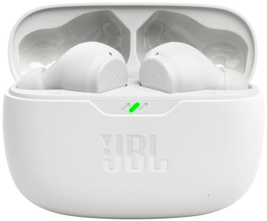 JBL Wave Beam helt trådløse in-ear hodetelefoner (hvit)