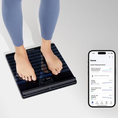 Withings Body Scan baderomsvekt WBS08-Black-All-Inter