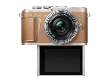 Olympus PEN E-PL9 Kit Brun