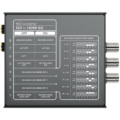 Blackmagic Mini Converter SDI-HDMI 6G