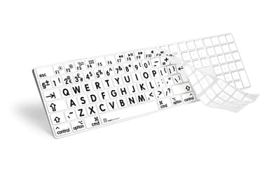 Logickeyboard XLPrint Tastaturoverlegg