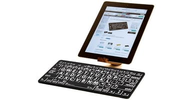 Logickeyboard XLPrint Bluetooth Tastatur