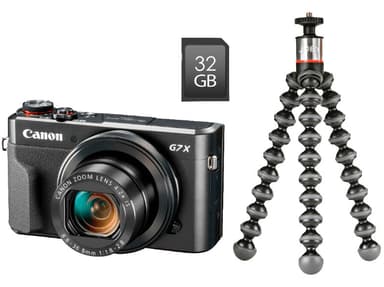 Canon PowerShot G7 X Mark II Vlogger Kit
