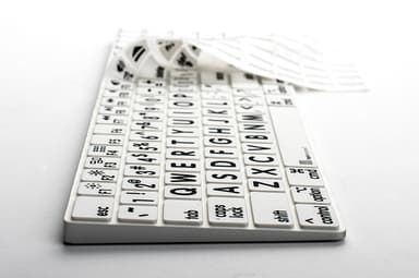 Logickeyboard XLPrint Tastaturoverlegg