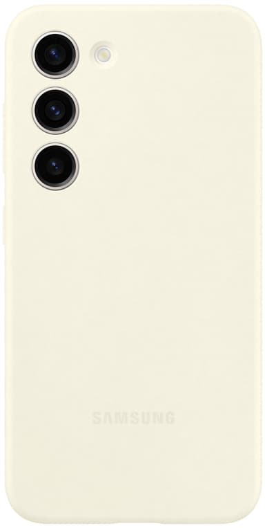 Samsung Galaxy S23 Silicone deksel (beige)