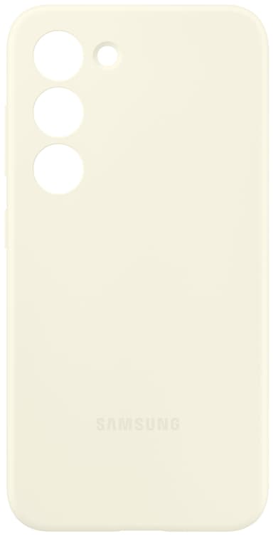 Samsung Galaxy S23 Silicone deksel (beige)