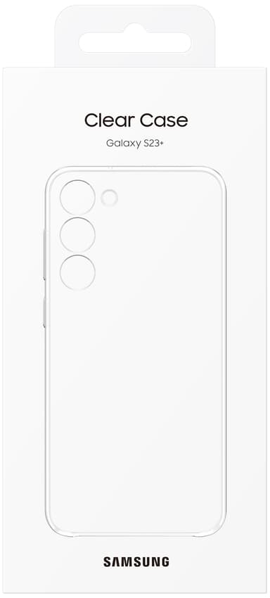 Samsung Galaxy S23+ Clear deksel (gjennomsiktig)