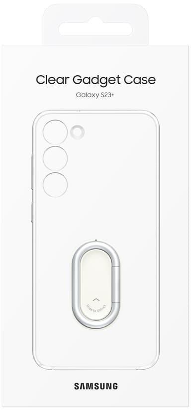 Samsung Galaxy S23+ Clear Gadget deksel (gjennomsiktig)