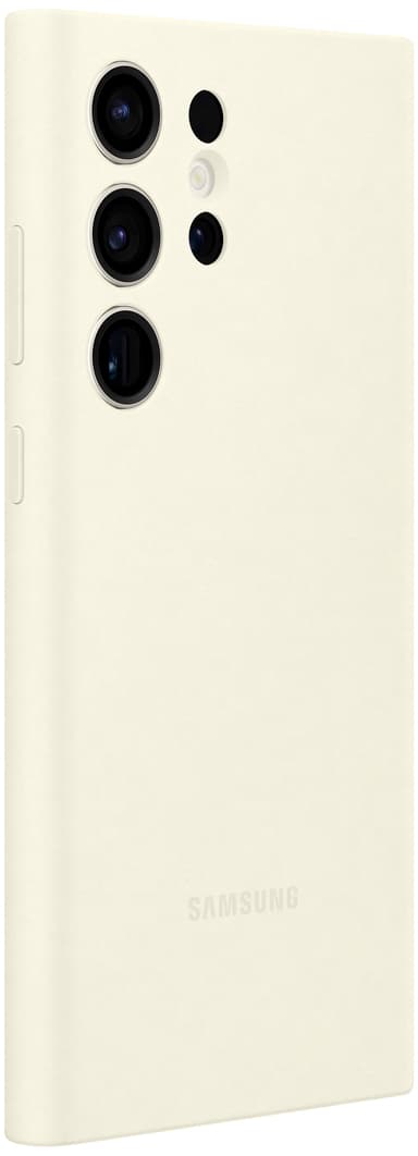 Samsung Galaxy S23 Ultra Silicone deksel (beige)
