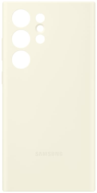 Samsung Galaxy S23 Ultra Silicone deksel (beige)