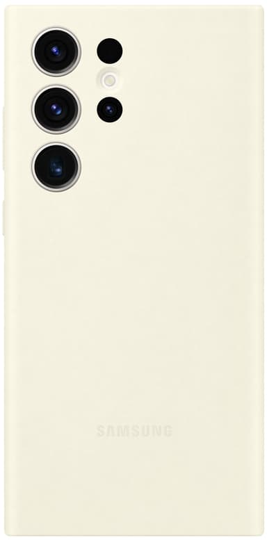 Samsung Galaxy S23 Ultra Silicone deksel (beige)