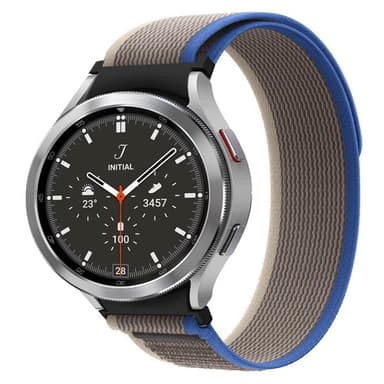 Tactik nylon armbånd Samsung Galaxy Watch 4 Classic (46mm) - Blueroom